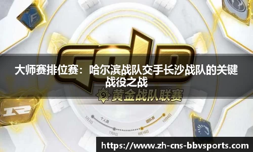 大师赛排位赛:哈尔滨战队交手长沙战队的关键战役之战